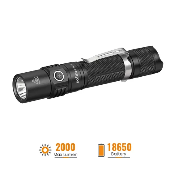 SOFIRN SP31V2.0 Tactical Flashlight with Dual Switch